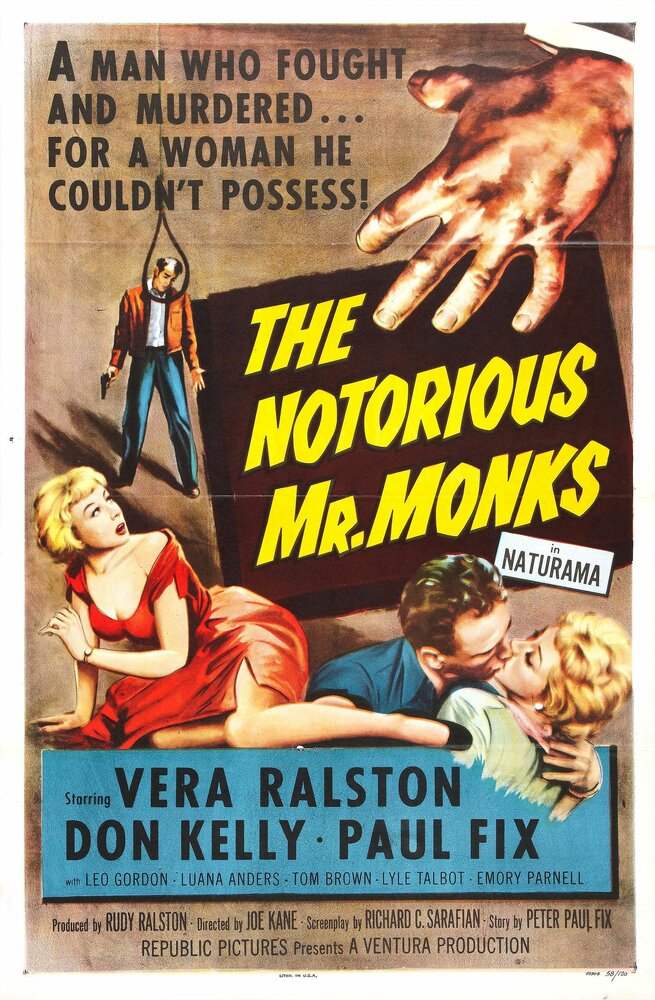 The Notorious Mr. Monks (1958)